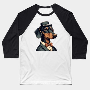 Wiener Dog Funny Dachshund Breed Baseball T-Shirt